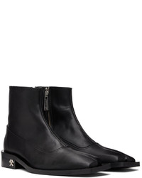 Bottines chelsea en cuir noires Gmbh