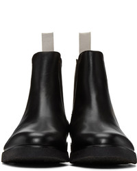 Bottines chelsea en cuir noires Common Projects