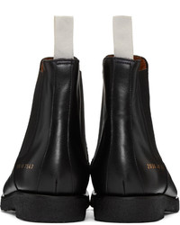 Bottines chelsea en cuir noires Common Projects