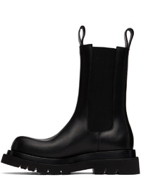 Bottines chelsea en cuir noires Bottega Veneta