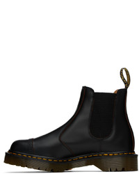 Bottines chelsea en cuir noires Dr. Martens