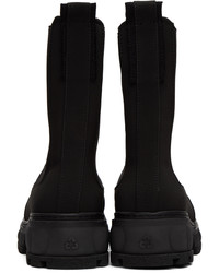 Bottines chelsea en cuir noires Viron