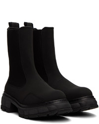 Bottines chelsea en cuir noires Viron