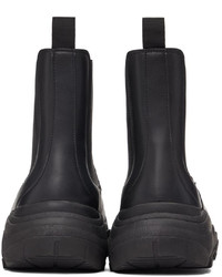 Bottines chelsea en cuir noires Gmbh