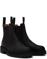 Bottines chelsea en cuir noires Common Projects