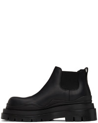 Bottines chelsea en cuir noires Bottega Veneta