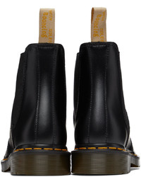 Bottines chelsea en cuir noires Dr. Martens