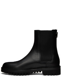 Bottines chelsea en cuir noires Valentino Garavani