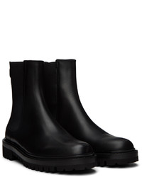 Bottines chelsea en cuir noires Valentino Garavani