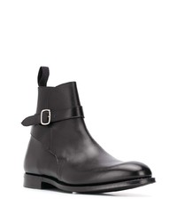 Bottines chelsea en cuir noires Church's