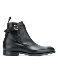 Bottines chelsea en cuir noires Church's