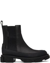 Bottines chelsea en cuir noires Both