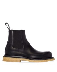 Bottines chelsea en cuir noires Bottega Veneta