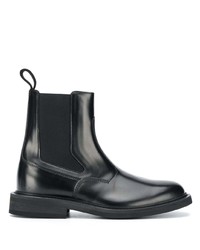 Bottines chelsea en cuir noires Bottega Veneta