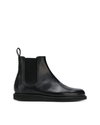 Bottines chelsea en cuir noires Bottega Veneta