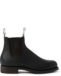 Bottines chelsea en cuir noires