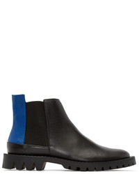 Bottines chelsea en cuir noires