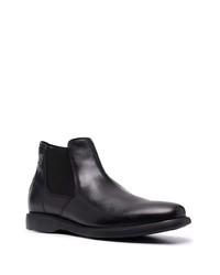 Bottines chelsea en cuir noires Geox