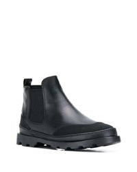 Bottines chelsea en cuir noires Camper