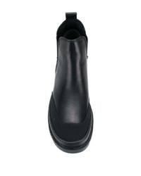 Bottines chelsea en cuir noires Camper