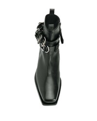 Bottines chelsea en cuir noires Ann Demeulemeester