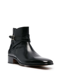 Bottines chelsea en cuir noires Tom Ford