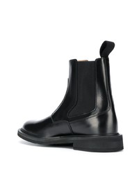 Bottines chelsea en cuir noires Bottega Veneta