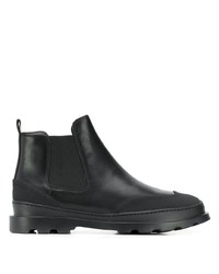 Bottines chelsea en cuir noires Camper