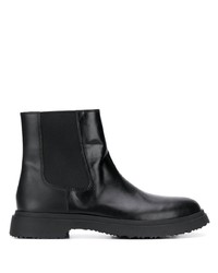 Bottines chelsea en cuir noires CamperLab