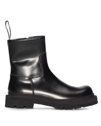 Bottines chelsea en cuir noires CamperLab