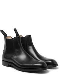 Bottines chelsea en cuir noires Cheaney