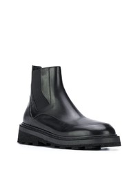 Bottines chelsea en cuir noires A-Cold-Wall*