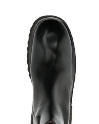 Bottines chelsea en cuir noires Marsèll