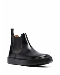 Bottines chelsea en cuir noires Church's