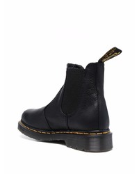 Bottines chelsea en cuir noires Dr. Martens