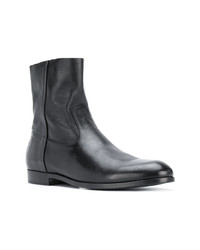 Bottines chelsea en cuir noires Buttero