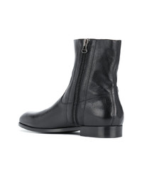 Bottines chelsea en cuir noires Buttero