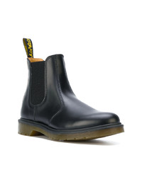 Bottines chelsea en cuir noires Dr. Martens