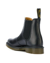 Bottines chelsea en cuir noires Dr. Martens