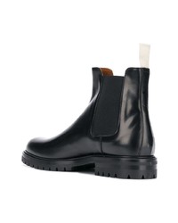 Bottines chelsea en cuir noires Common Projects