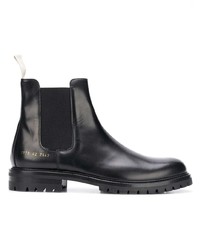 Bottines chelsea en cuir noires Common Projects