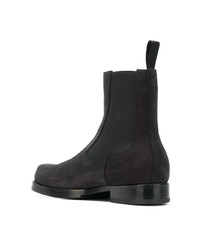 Bottines chelsea en cuir noires Alyx