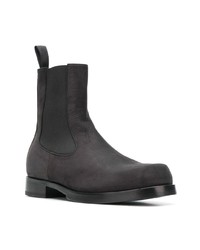 Bottines chelsea en cuir noires Alyx