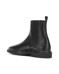 Bottines chelsea en cuir noires Pierre Hardy