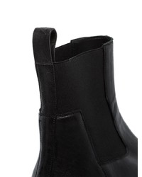 Bottines chelsea en cuir noires Rick Owens