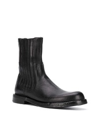 Bottines chelsea en cuir noires Dolce & Gabbana