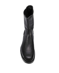 Bottines chelsea en cuir noires Dolce & Gabbana