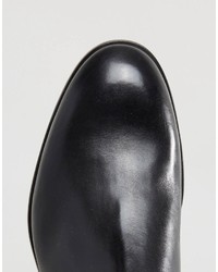 Bottines chelsea en cuir noires Ben Sherman