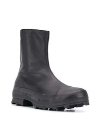 Bottines chelsea en cuir noires CamperLab