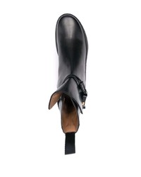 Bottines chelsea en cuir noires 1017 Alyx 9Sm